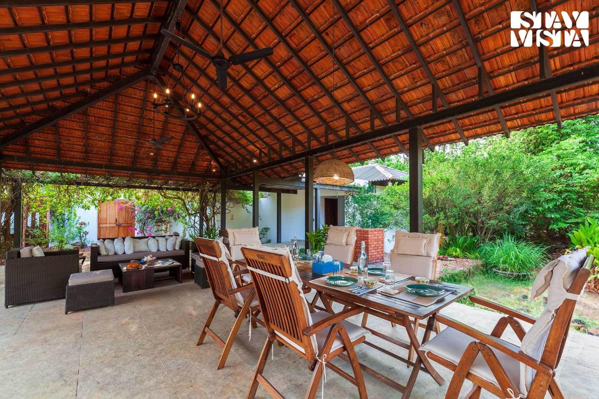 Wander Beyond By Stayvista - Featuring A Bali-Themed Abode And A Refreshing Swimming Pool アリバグ エクステリア 写真